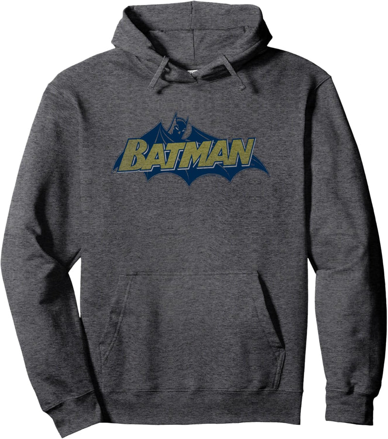 Batman Classic Comic Logo Pullover Hoodie