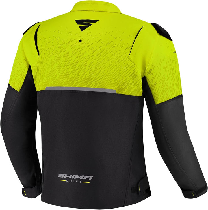 SHIMA DRIFT Motorradjacke Herren | Leichte, Atmungsaktive Sommer Mesh Motorcycle Stadt Textiljacke M