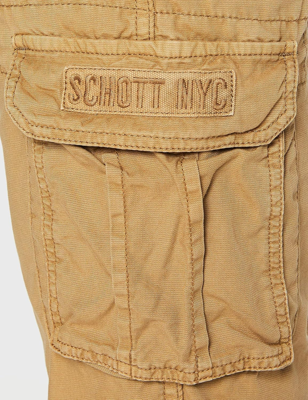 Schott NYC Herren Klassische Hose 31W Beige, 31W Beige