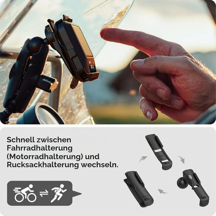 TUSITA Cradle Kit Zubehör Kompatibel mit Garmin inReach Messenger Plus Satelliten Kommunikator - GPS