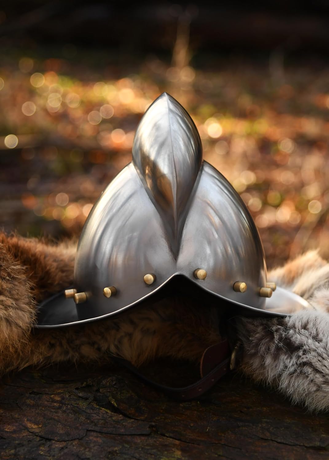 Battle-Merchant - Deutscher Morion Helm, Landsknechtshelm - Spätmittelalter - LARP - Landsknecht