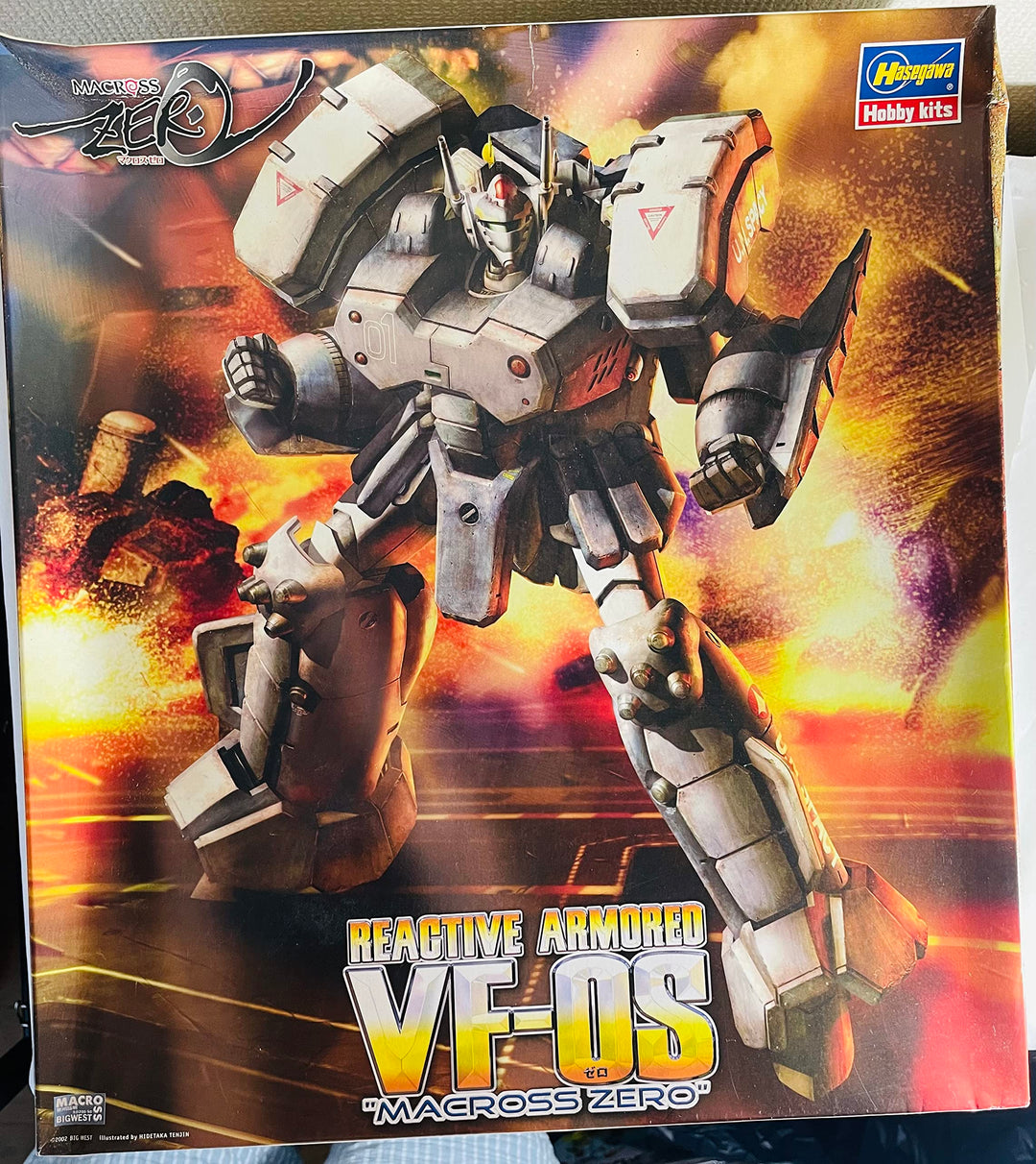 Hasegawa M21 1/72 Reactive Armored VF-0S, Macross Zero Army Modellbausatz, Mehrfarbig