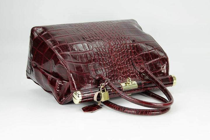 Belli The Bag XL italienische Leder Henkeltasche Handtasche Damen Ledertasche Umhängetasche - 34x25x