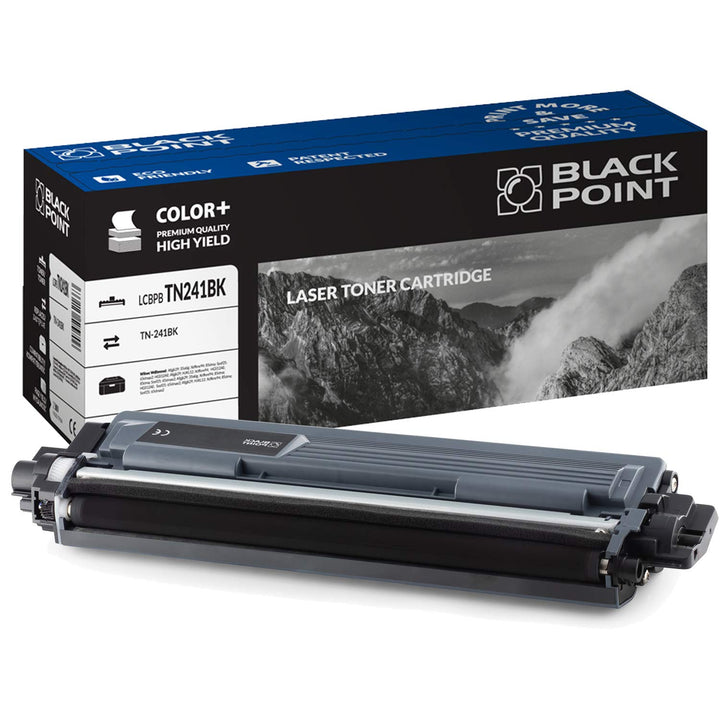 BLACK POINT Toner Kompatibel zu TN-241BK TN-242BK TN241 TN242 - Schwarz - für Brother MFC-9342CDW MF
