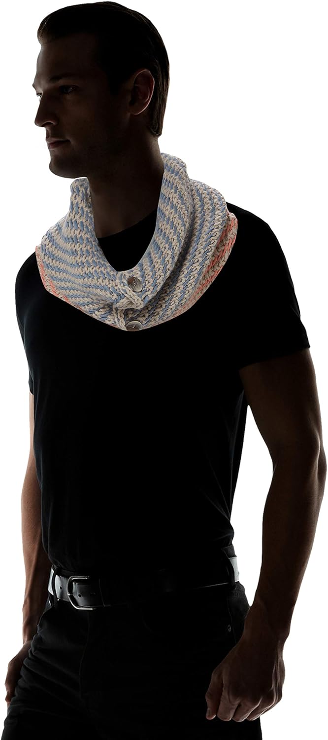 Buff Herren Gestrickter Halswärmer Einheitsgrösse Multi, Einheitsgrösse Multi