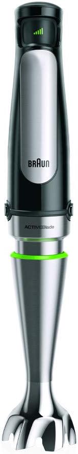 Braun MultiQuick 7 MQ 7000X Stabmixer inkl. 600 ml Mix- & Messbecher, 1000 Watt, schwarz & Braun Kaf
