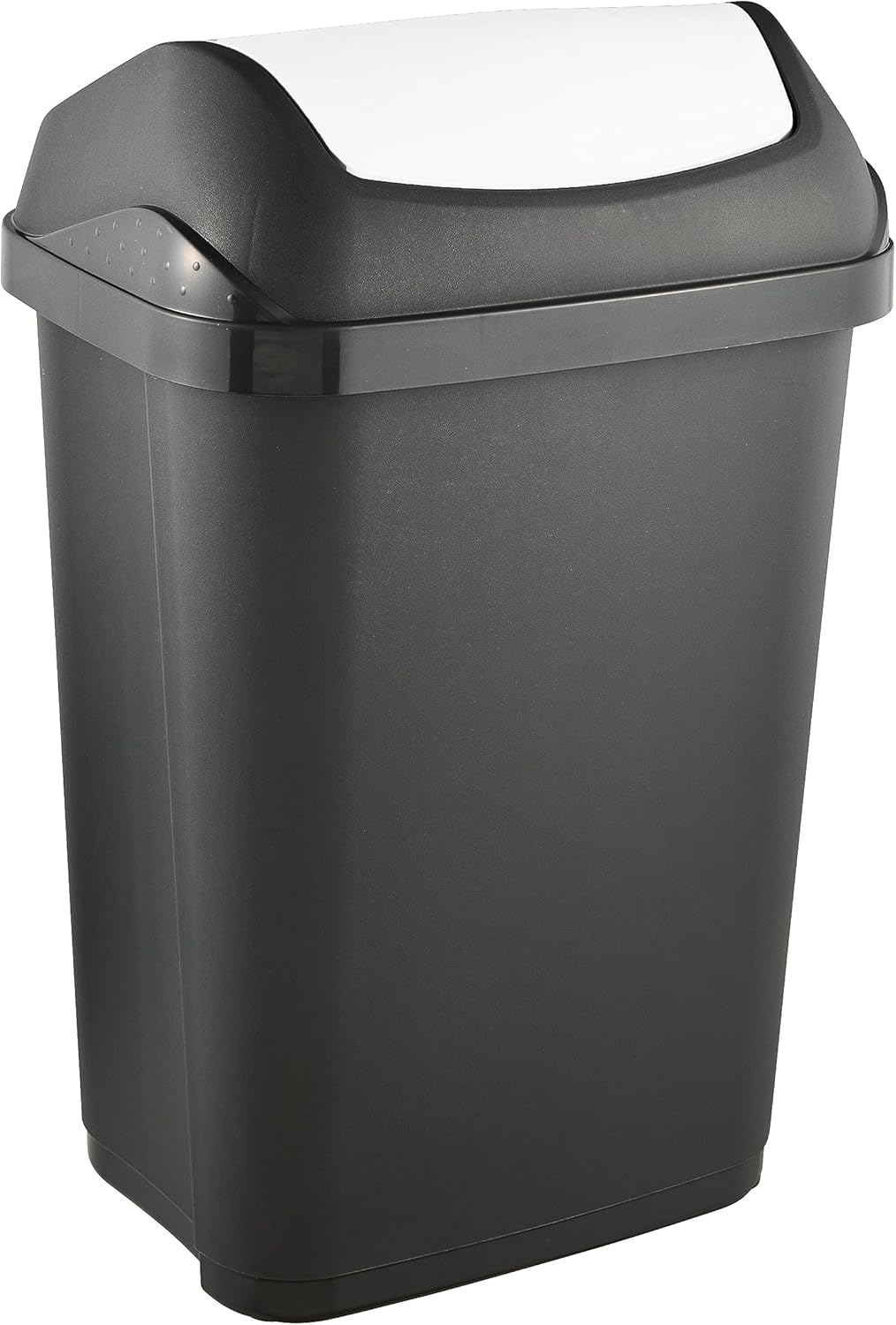 keeeper Mülleimer mit Schwingdeckel, 25 l, Swantje, Graphit-Grau Graphit 25 L, Graphit 25 L