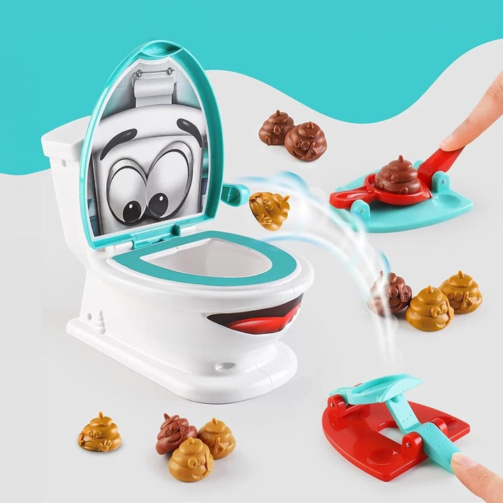 POPOYU Kacka Alarm Spiel,Pups Spielzeug,Klospiel Kinder,Toilet Game,Toilettenspielzeug für Kinder Si