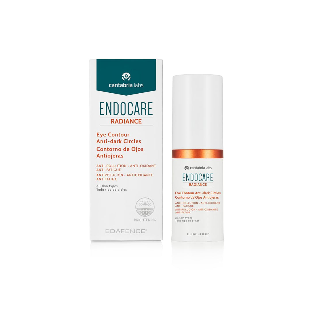 Endocare Radiance Contorno Ojos y Antiojeras - Crema Contorno de Ojos Antipolución, Antioxidante y A