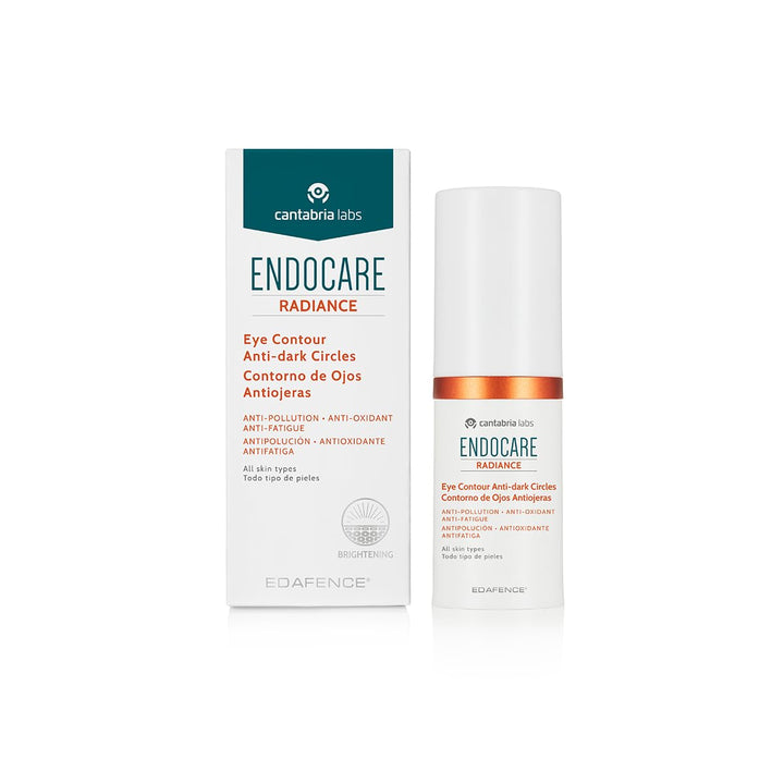 Endocare Radiance Contorno Ojos y Antiojeras - Crema Contorno de Ojos Antipolución, Antioxidante y A