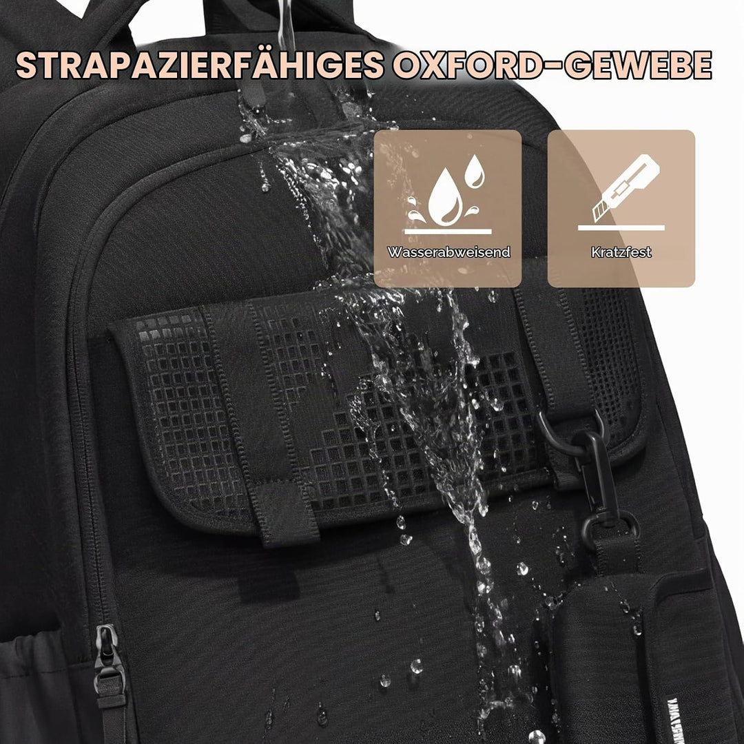 Amythe Schulrucksack Jungen Teenager Grosser Kapazität 30L, Rucksack Schule Gymnasium Oberstufe Schu