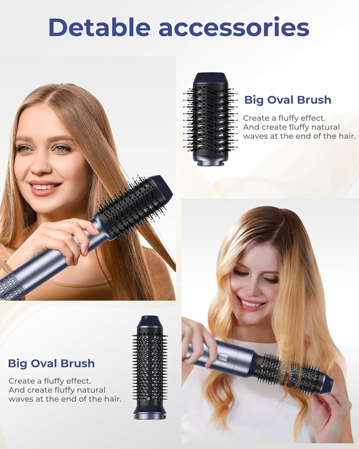 Haarstyler Hair Styler 6 In 1 Airstyler Mit Rundbürstenföhn Haarstyler Warmluftbürste rundbürstenföh