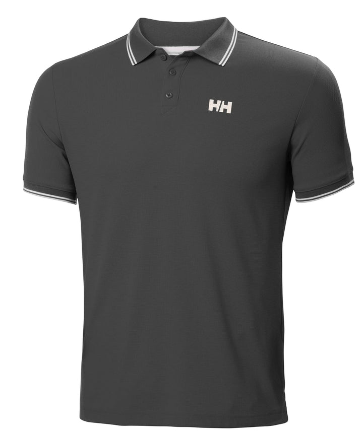 Helly Hansen Men's Kos Polo L Ebenholz 2.0, L Ebenholz 2.0