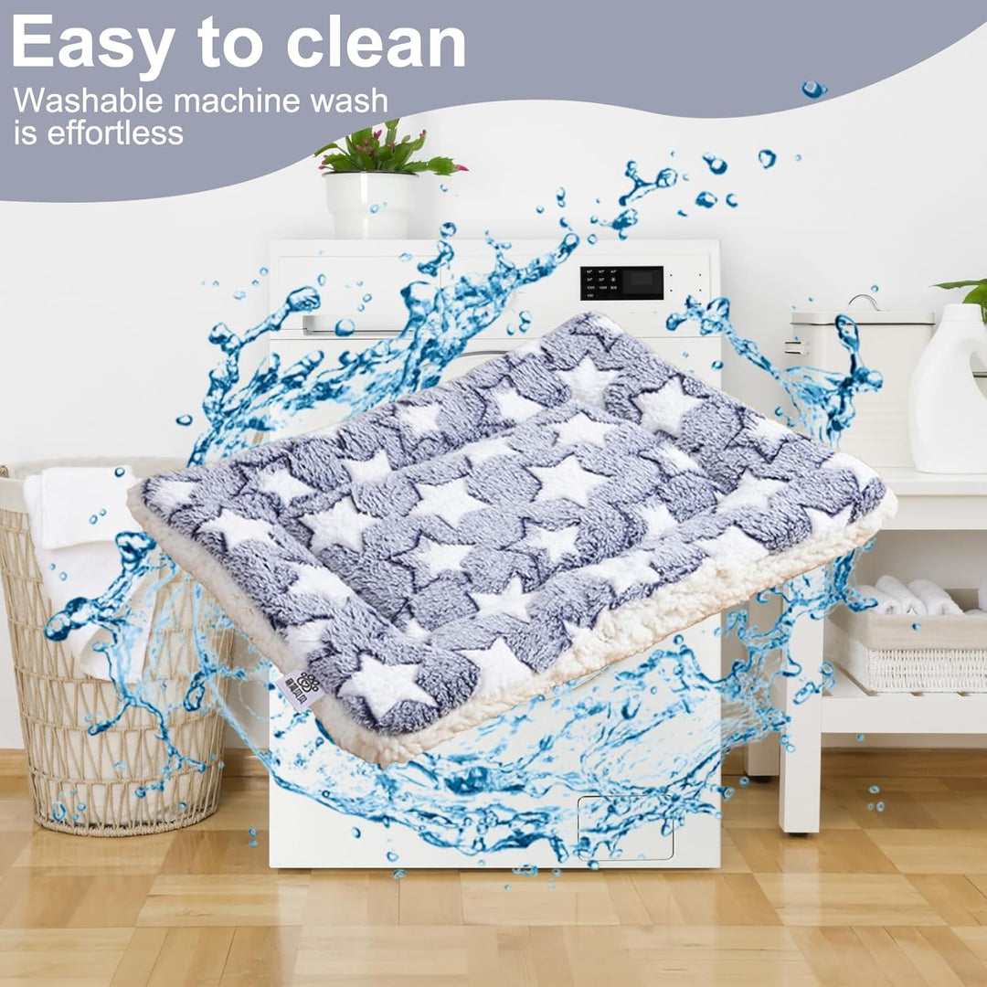 2 StüCk Kleintier PlüSchbett, Warm Und Flauschig Meerschweinchen Bett, 40 X 30 cm Kaninchen Bett, Ge