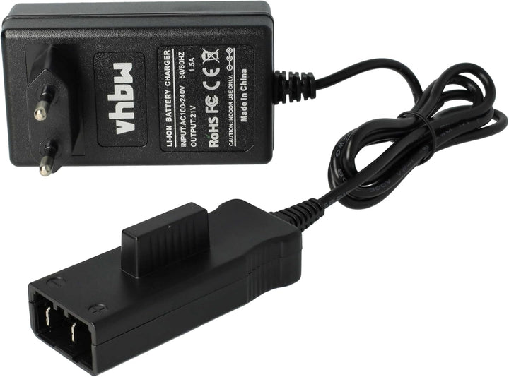 vhbw 220V Netzteil Ladegerät Ladekabel kompatibel mit Werkzeug Gardena High Delimber TCS Li-18/20, L