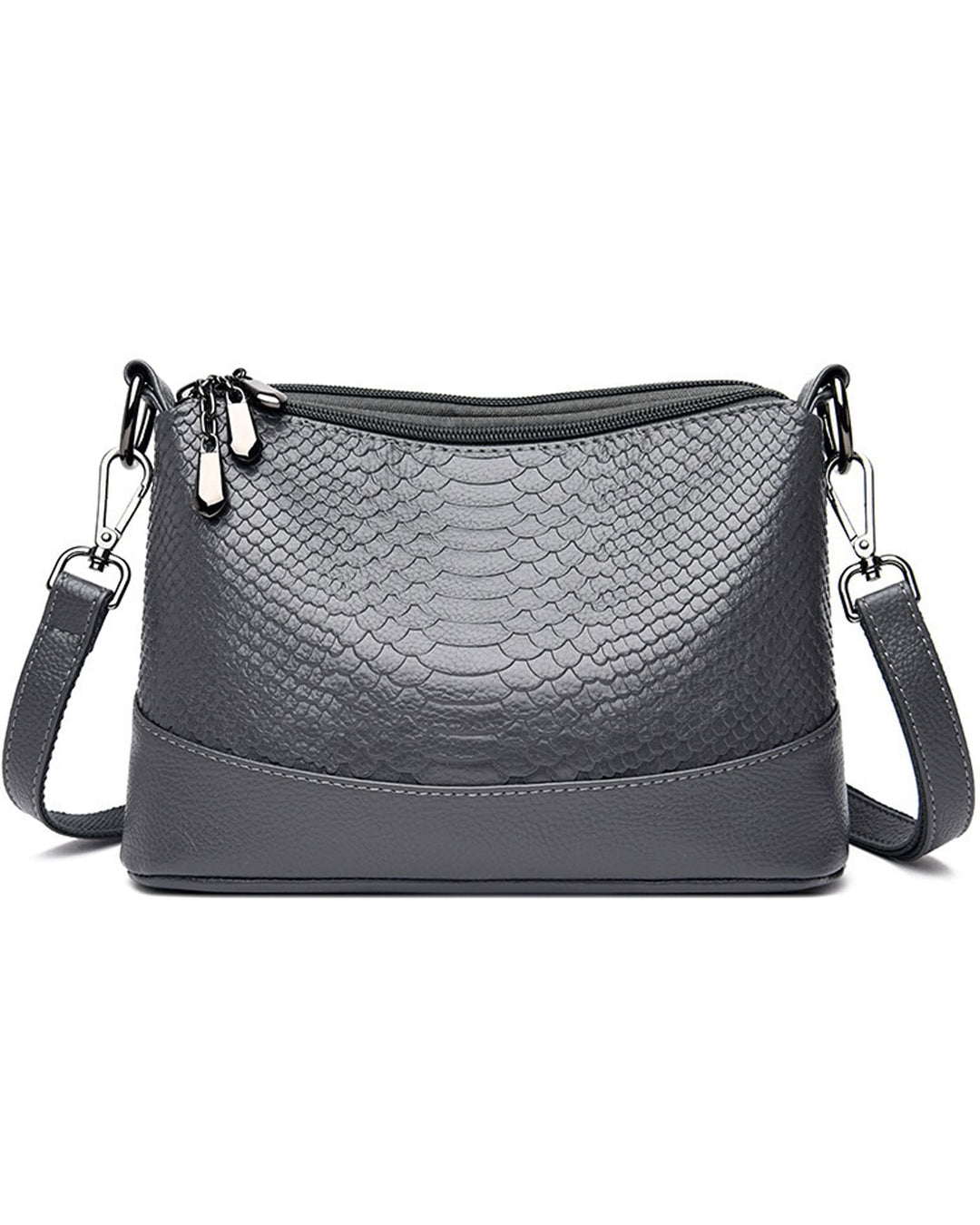 EINYNIUER Damen Umhängetasche Kleine - Krokodilmuster Crossbody Bag - weiche Haut Schultertasche Abe