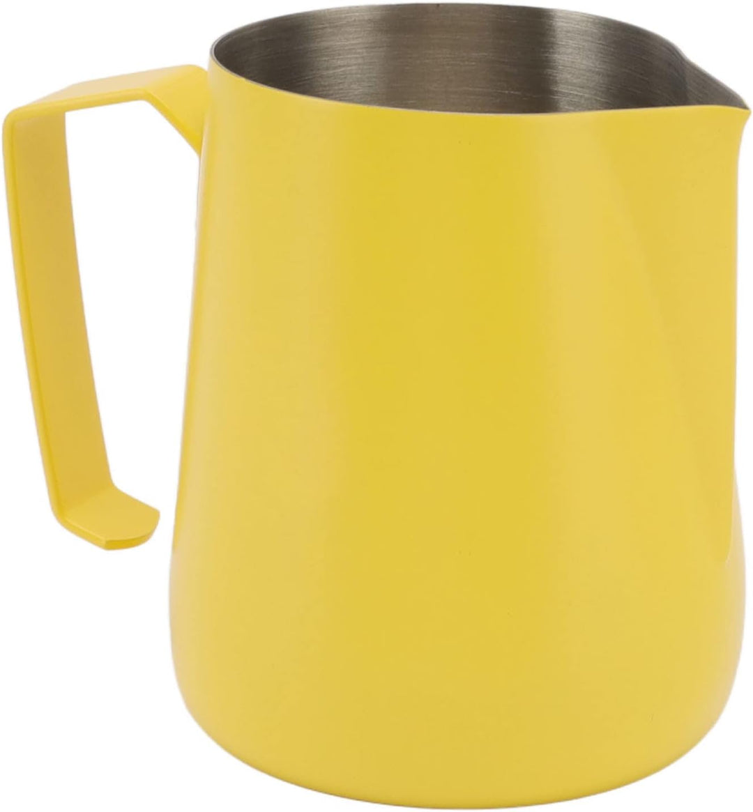 Milchkännchen, Milchaufschäumkännchen, 450 Ml, Milchaufschäumkrug aus Edelstahl 304, Dampfkrug, Milc