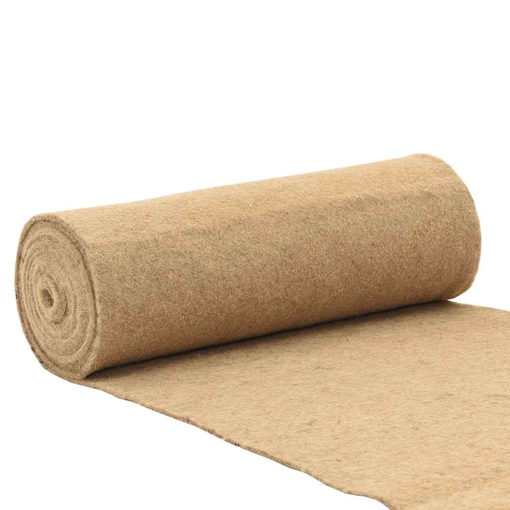 vidaXL Nagermatte Jute 0,5x5 m 5 mm 0.5 x 5 m, 0.5 x 5 m