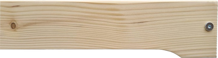 Erst-Holz Futonbett bodenbett extra niedriges Studentenbett 140x200 Fichte Tanne geölt V-60.47-14, A