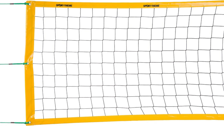 Sport-Thieme Beachvolleyball-Netz Comfort | Schnellverschlüsse, Glasfaserverstärkt, Knotenlos, 6-Pun