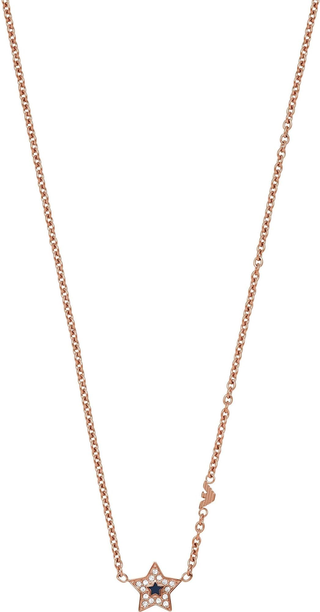 Emporio Armani Halskette Für Frauen Sentimental, Gesamtlänge:400+70mm Verstellbare Kette Grösse Des