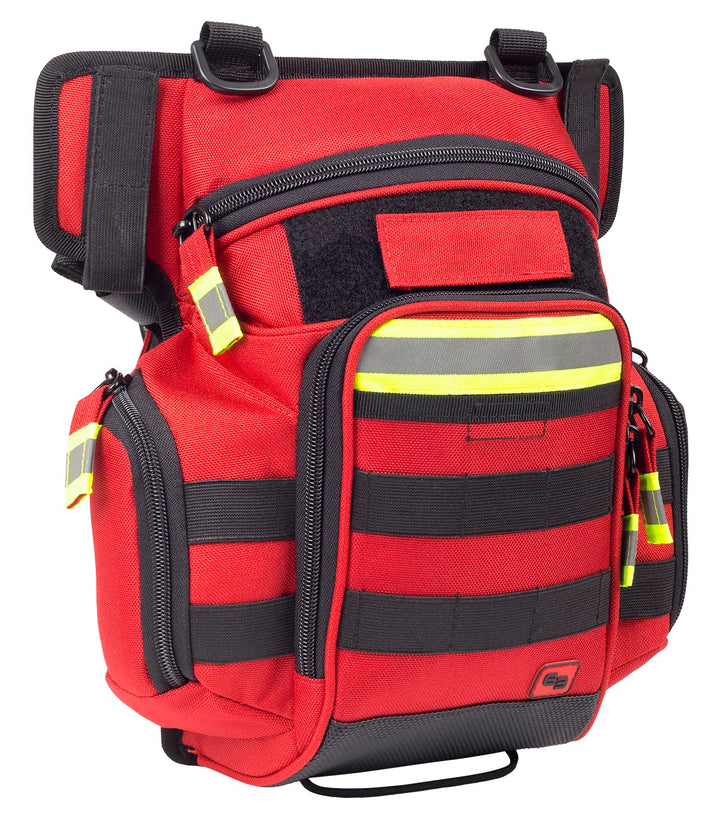 EB EMT Pouch Beintasche rot | grossvolumige Oberschenkeltasche | Platz für umfangreiche Ausrüstung |