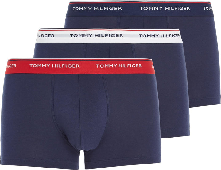 Tommy Hilfiger Herren Boxershorts (3er Pack) S Mehrfarbig (Multi / Peacoat), S Mehrfarbig (Multi / P