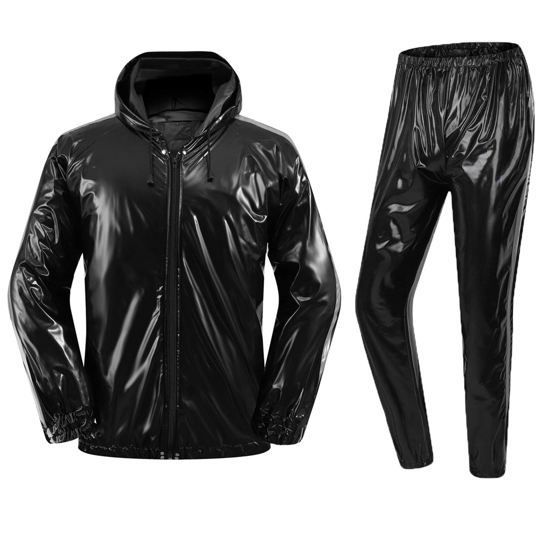 Anti-Rip Saunaanzug, Gewichtsverlust, Schwitzanzug, MMA-Training, Fitnessstudio, Jacke, Hose, Workou