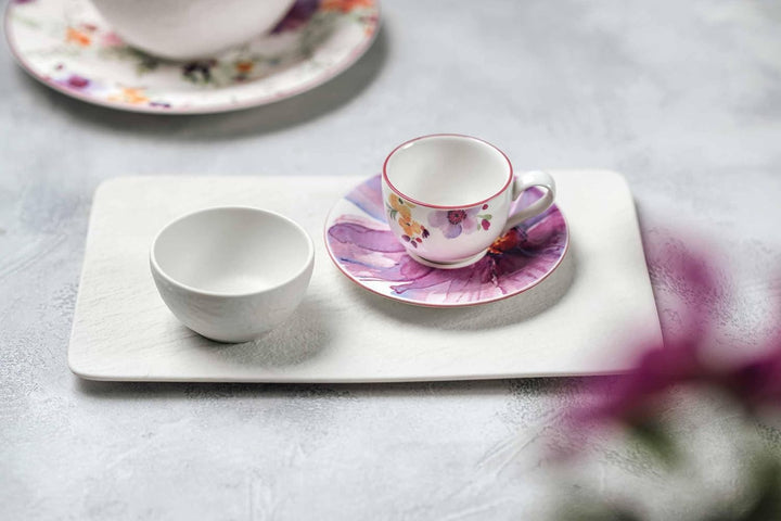 Mariefleur Basic Mokka-/Espressotasse mit Unterer 1 Stück (1er Pack), 1 Stück (1er Pack)