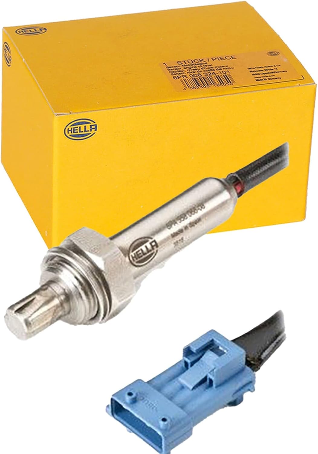 HELLA 6PA 358 066-081 Lambdasonde - 4-polig - Kabel: 520mm