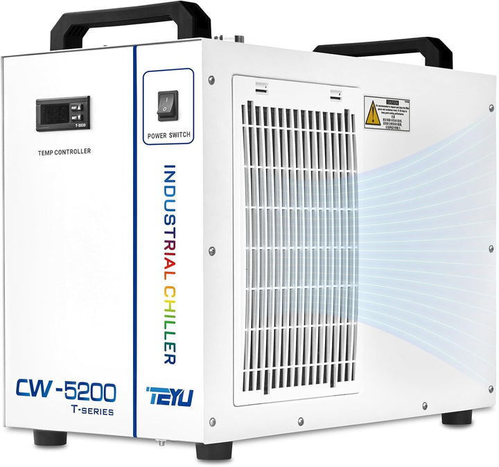 Cloudray CW-5200 Wasserchiller 6L Industrieller Wasserkühler für CO2 Lasergravierer & Schneidemaschi