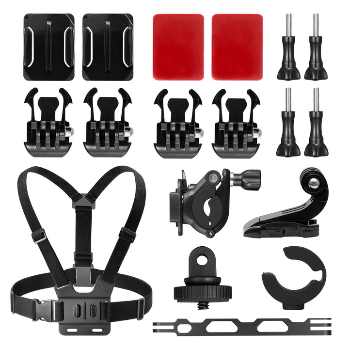 AKASO Action Cam Ski-Kit kompatibel mit EK7000/EK7000 Pro/Brave 4/Brave 4 pro/Brave 7 LE/Brave 7/Bra