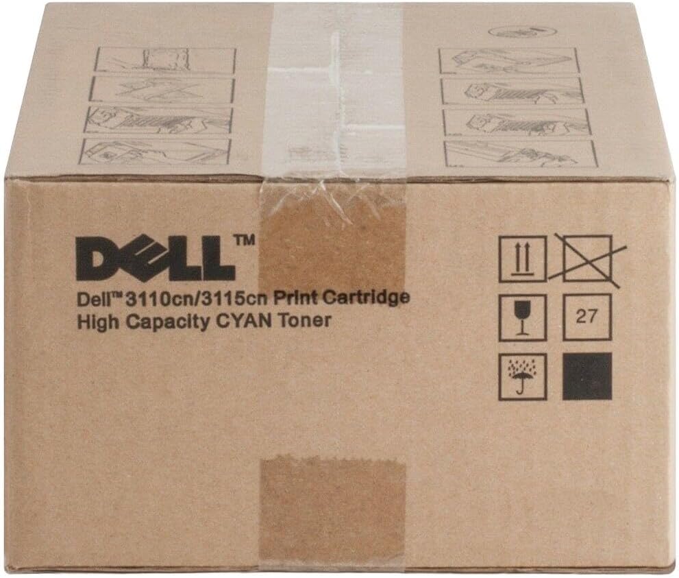 Original Dell 3110cn High Capacity Toner Kit, ca. 8.000 Seiten, cyan