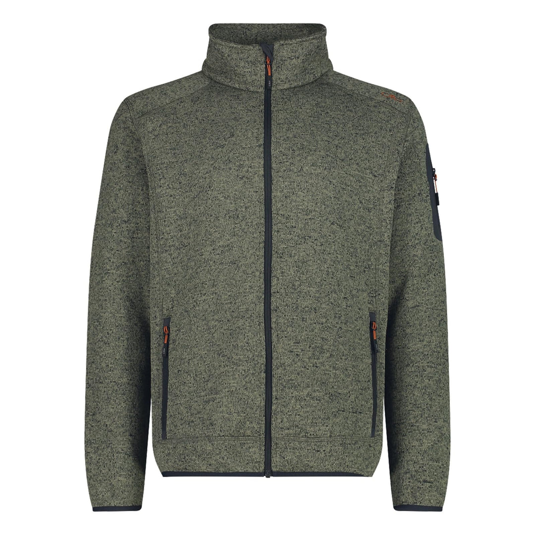 CMP Herren Herrenjacke fleecejacke 54 -20et Sage / Antracite, 54 -20et Sage / Antracite