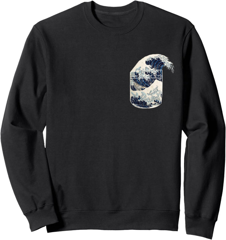 Die grosse Welle vor Kanagawa Sweatshirt