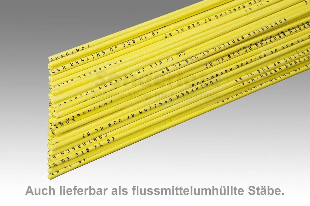 3,00 m Silberlot Lotdraht 1,0 mm Hartlot 40% Silber, AT 690 °C und 100 g Flussmittelpaste