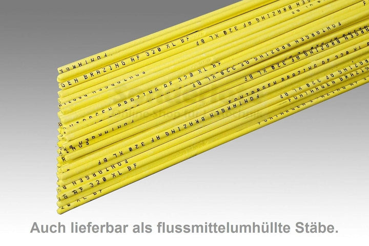 3,00 m Silberlot Lotdraht 1,0 mm Hartlot 40% Silber, AT 690 °C und 100 g Flussmittelpaste