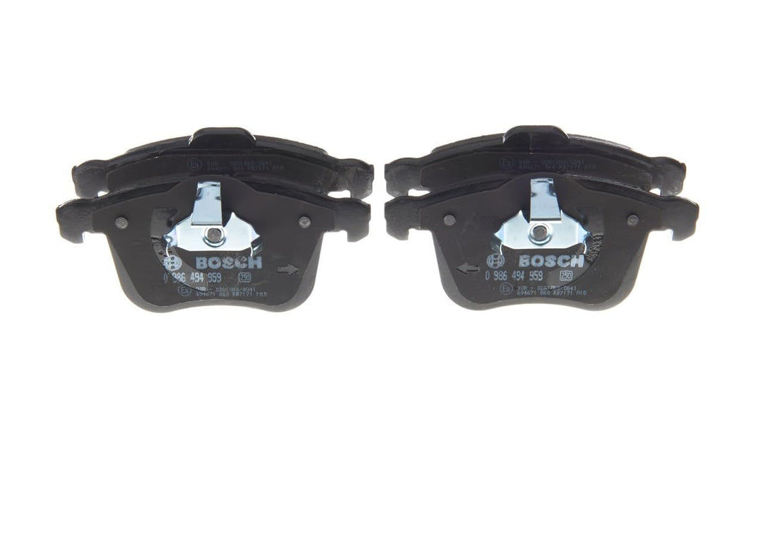 Bosch BP1810 Bremsbeläge - Vorderachse - ECE-R90 Zertifizierung - vier Bremsbeläge pro Set