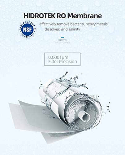 Depurtek Wasserfilter Grosse Compact und Wasserhahn 3 Wege