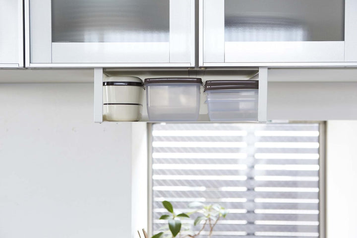 Yamazaki Home 2443 Regaleinsatz, 1 Ebene, Einheitsgrösse, Weiss