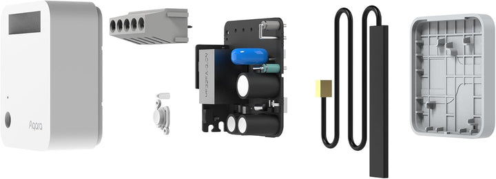 Aqara Einzelschalter-Modul T1 (ohne Neutralleiter) (HomeKit), Weiss