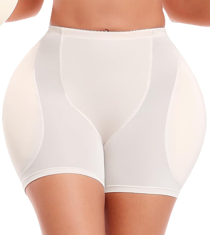 Damen Miederpants Gepolstert Po Push Up Butt Lifter Miederhose Kontrolle Shapewear Figurformender L
