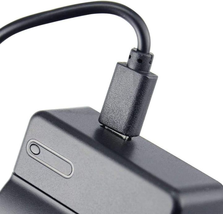 DSTE NP-FZ100 Li-Ionen Batterie (2 Stück) und Micro USB Ladegerät Kompatibel für Sony A6700 A7R3 A7R