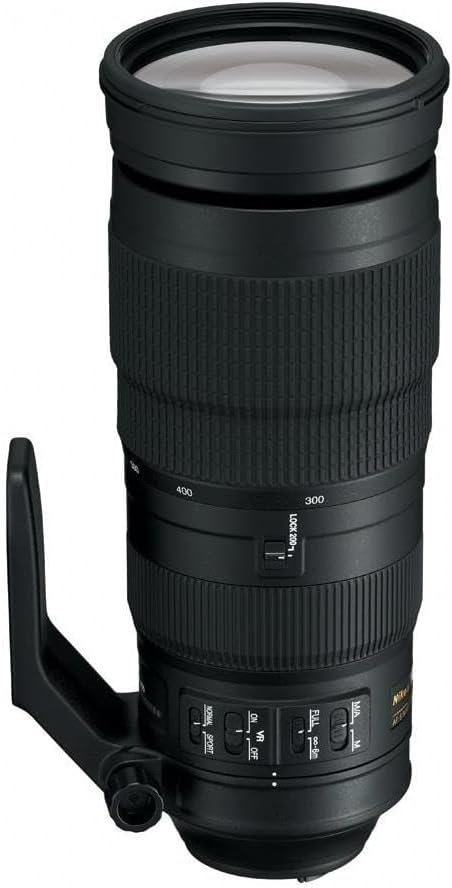 Nikon AF-S Nikkor 200?500 mm 1:5,6E ED VR (inkl. HB-71 und CL-1434) Single, Single