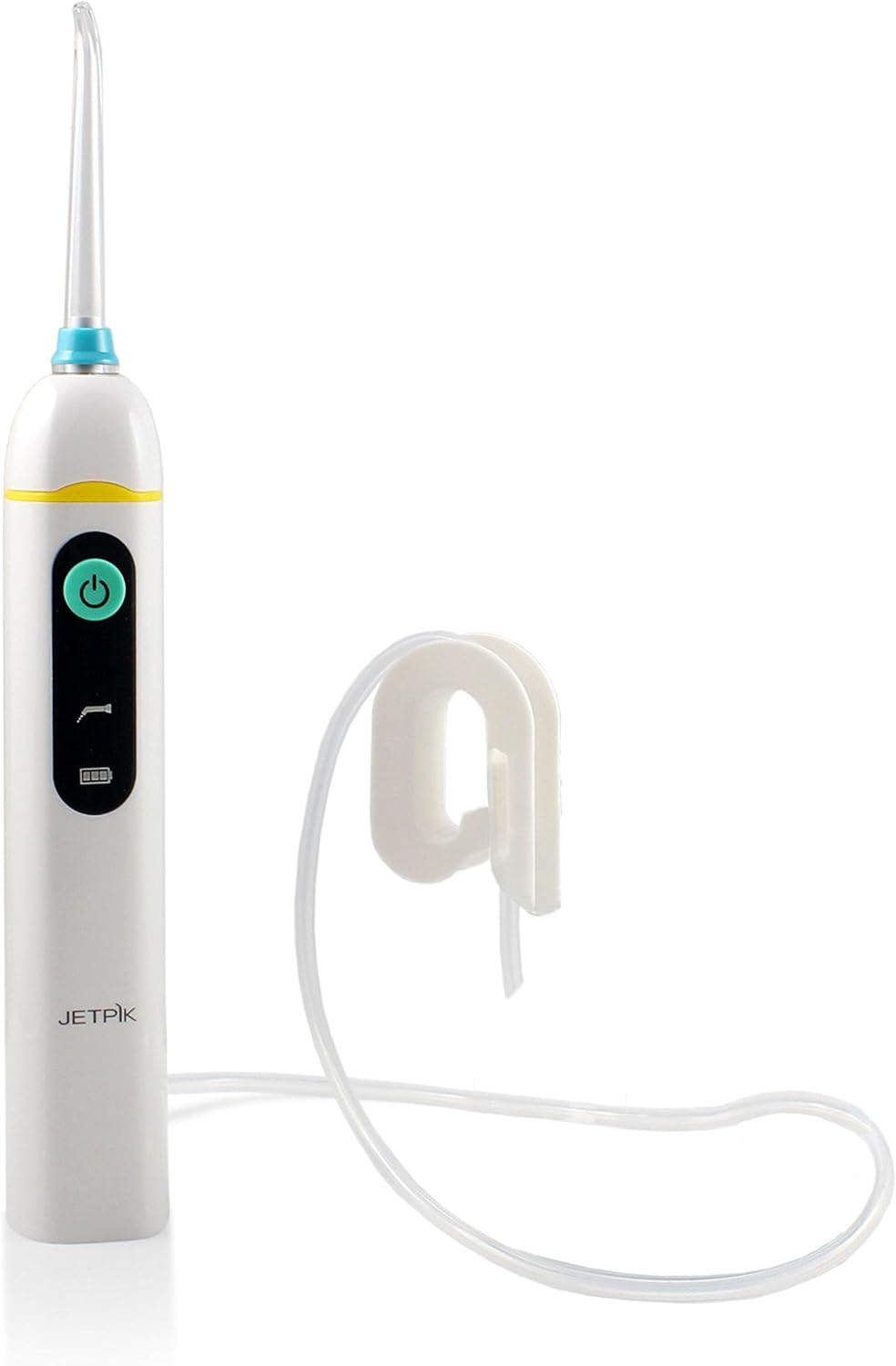 JETPIK JP-50 Elektrische Zahnseide, wiederaufladbar, mit pulsierender Zahnseide und Wasserstrahl TRA