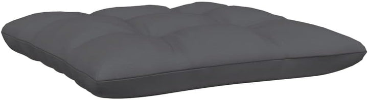 vidaXL 2-Sitzer-Gartensofa mit Kissen Grau Massivholz Kiefer