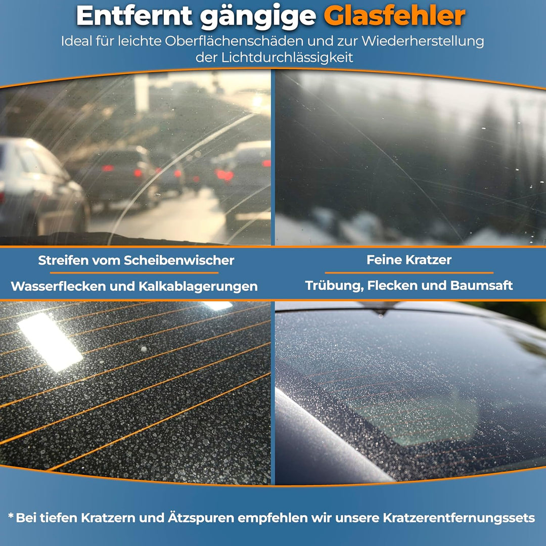 Glass Polish 90010 Cerium Oxide, Ceroxid Glaspolierlösung, Glas Polierpulver | 1 kg