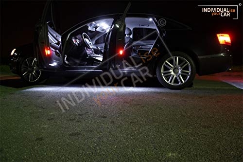 INDIVIDUALise your CAR Innenraumbeleuchtung SET für A6 4F Limousine (Cool-White) Kaltweiss, Cool-Whi