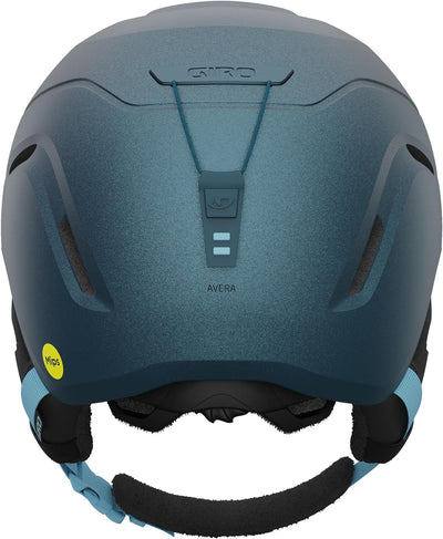 Giro Avera Skihelm - Snowboardhelm für Damen & Jugendliche Matte Ano Harbor Blue 23 M, Matte Ano Har