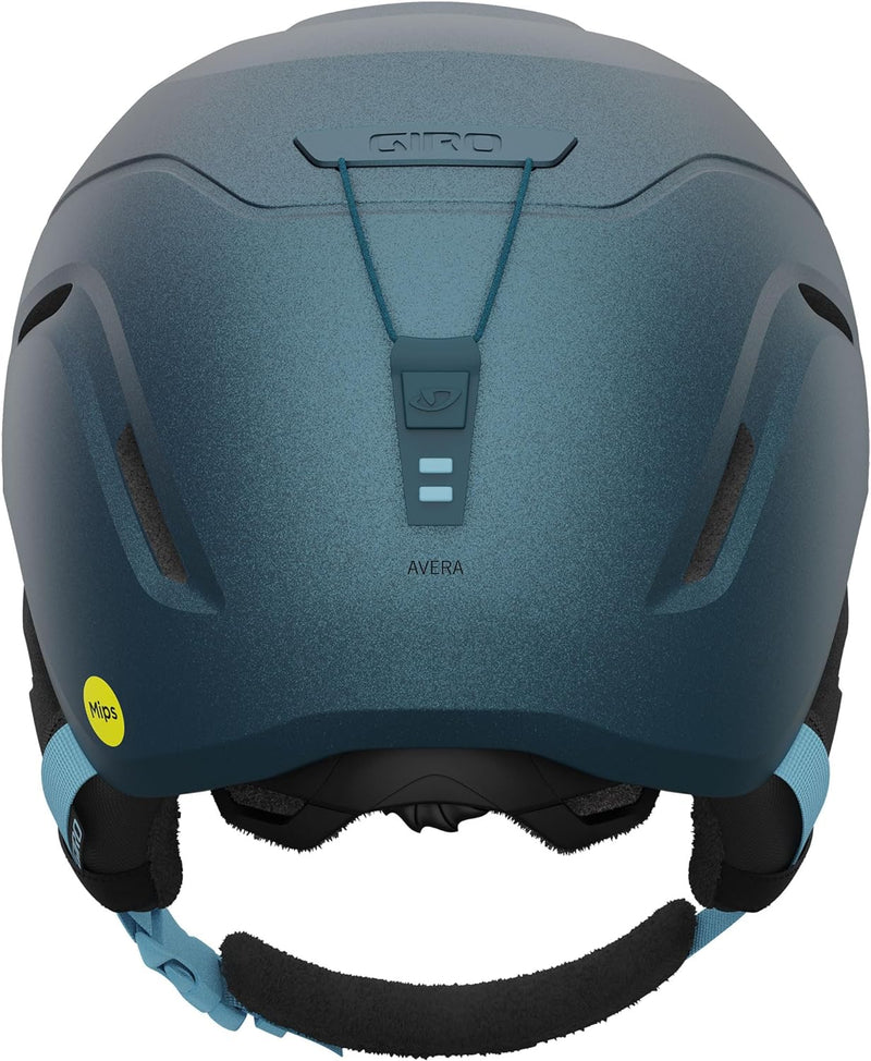 Giro Avera Skihelm - Snowboardhelm für Damen & Jugendliche Matte Ano Harbor Blue 23 M, Matte Ano Har